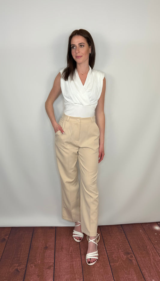 Pantalon Taille Haute